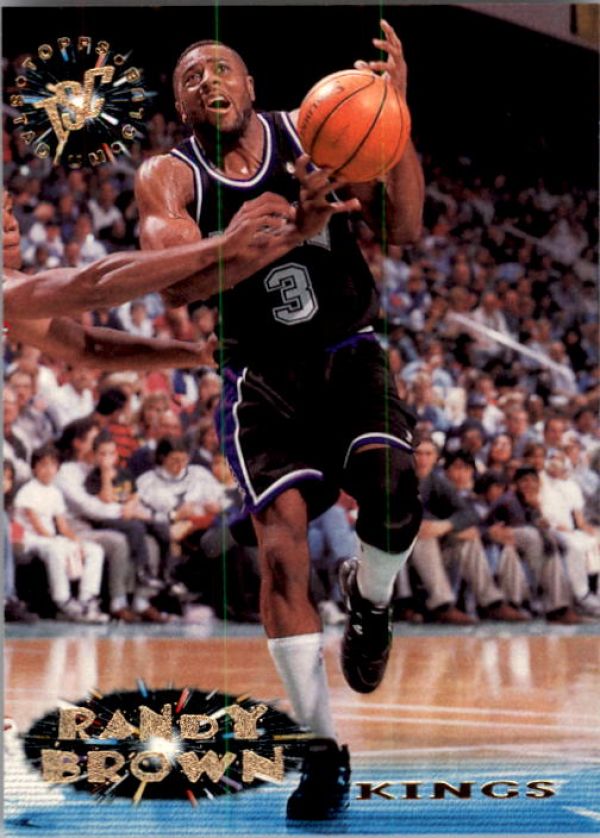 NBA 1995-96 Stadium Club - No 18 - Randy Brown