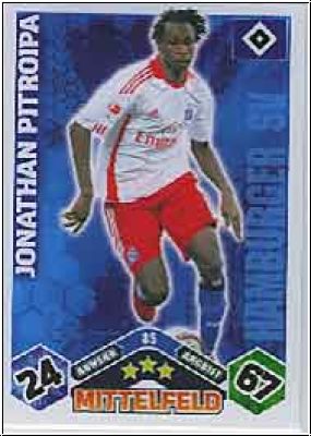 Fussball 2010 / 11 Topps Match Attax - No 85 - Jonathan Pitroipa