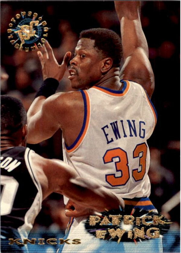 NBA 1995-96 Stadium Club - No. 33 - Patrick Ewing