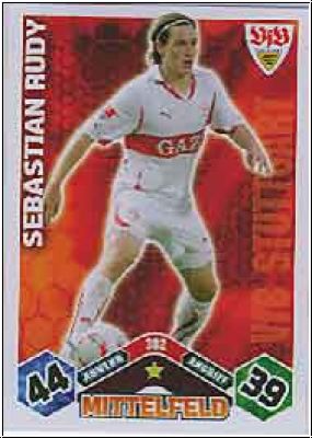 Fussball 2010 / 11 Topps Match Attax - No 302 - Sebastian Rudy