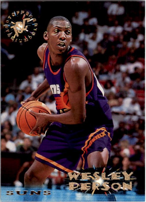 NBA 1995-96 Stadium Club - No 57 - Wesley Person