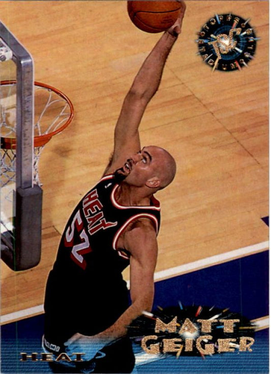 NBA 1995-96 Stadium Club - No 73 - Matt Geiger