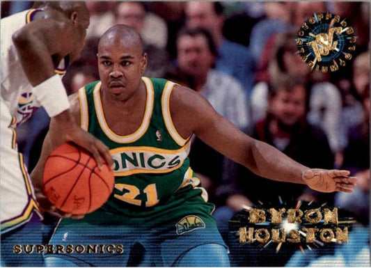 NBA 1995-96 Stadium Club - No 78 - Byron Houston