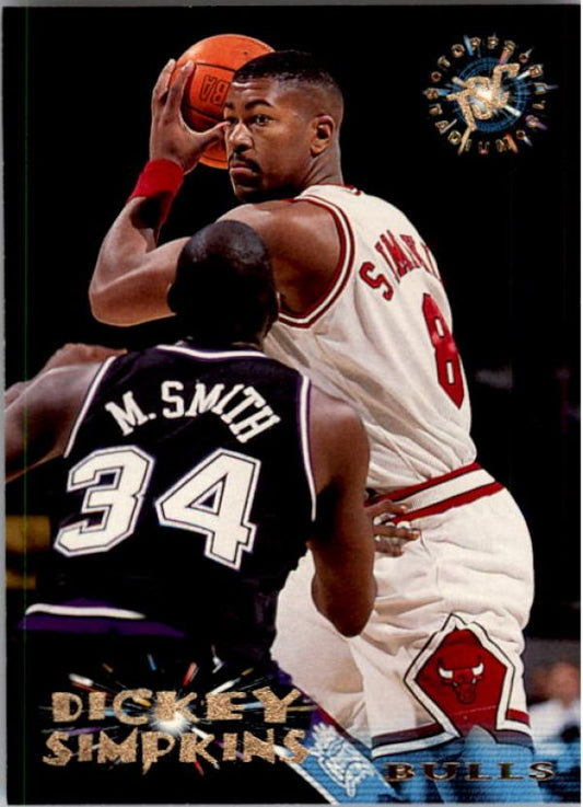 NBA 1995-96 Stadium Club - No 90 - Dickey Simpkins