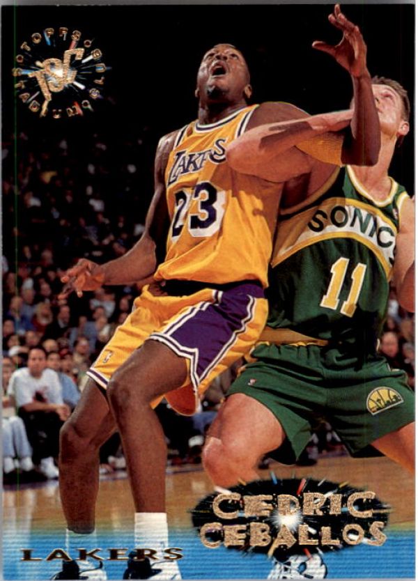 NBA 1995-96 Stadium Club - No 95 - Cedric Ceballos