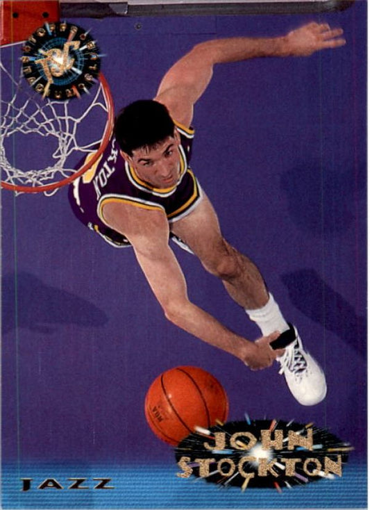 NBA 1995-96 Stadium Club - No 100 - John Stockton