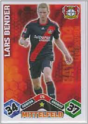 Soccer 2010/11 Topps Match Attax - No 175 - Lars Bender