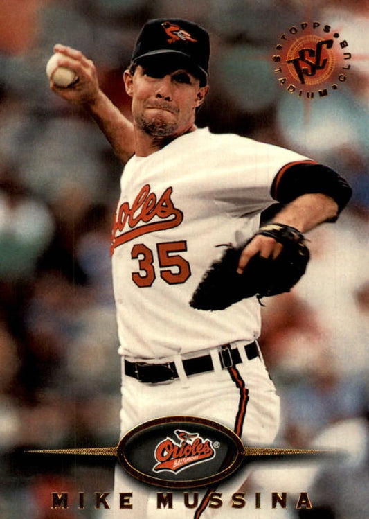 MLB 1995 Stadium Club - No 426 - Mike Mussina