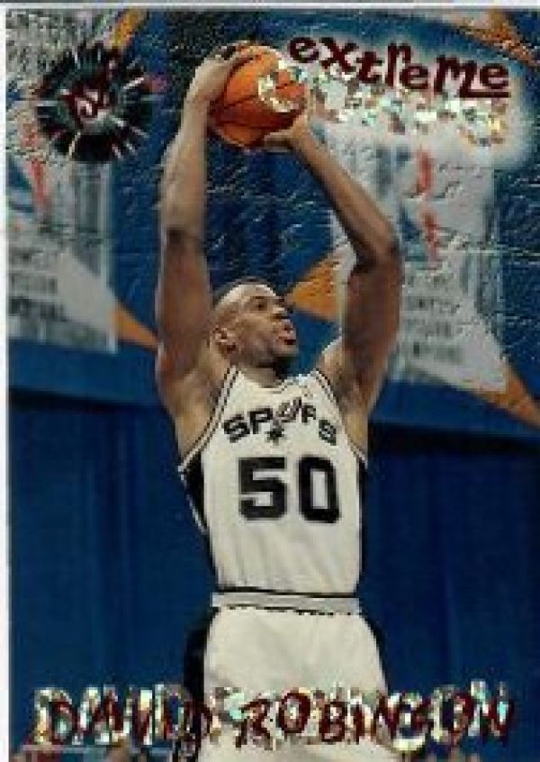 NBA 1995-96 Stadium Club - No 124R - David Robinson