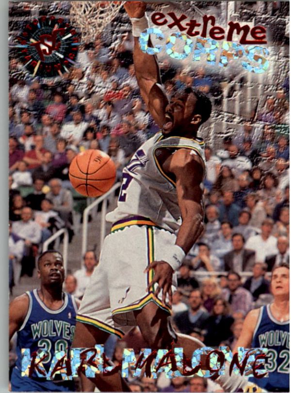 NBA 1995-96 Stadium Club - No 127R - Karl Malone