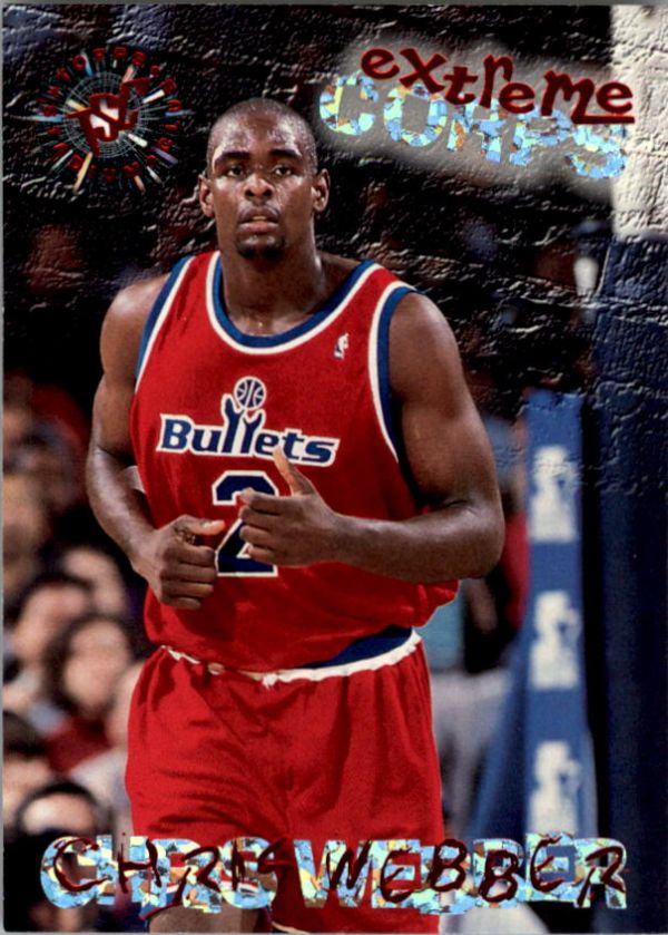 NBA 1995-96 Stadium Club - No 129R - Chris Webber