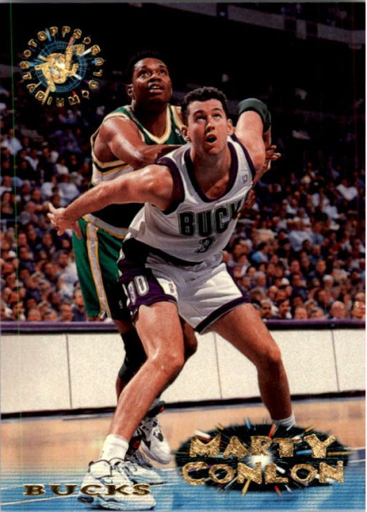 NBA 1995-96 Stadium Club - No. 136 - Marty Conlon