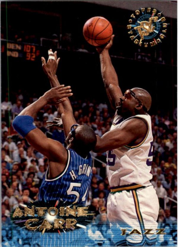 NBA 1995-96 Stadium Club - No 143 - Antoine Carr