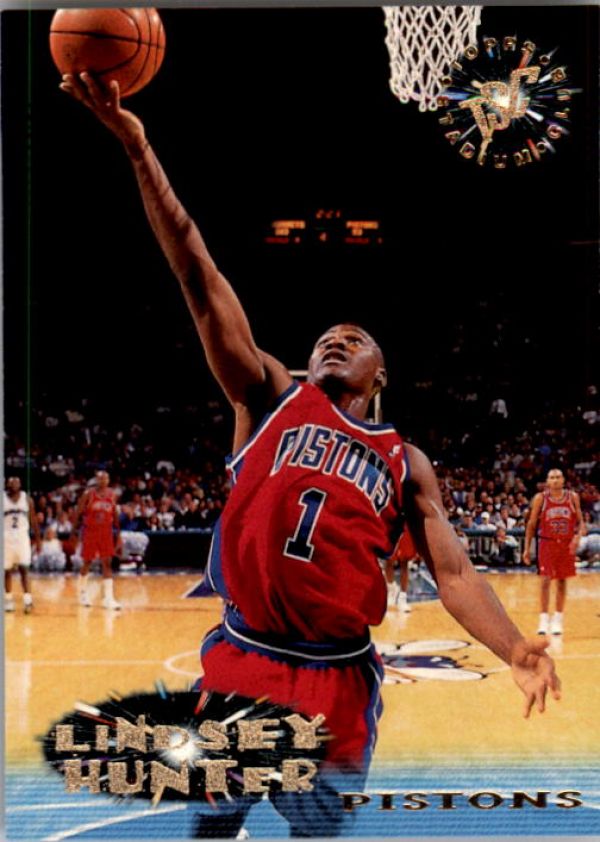 NBA 1995-96 Stadium Club - No. 158 - Lindsey Hunter