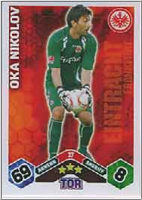 Fussball 2010 / 11 Topps Match Attax - No 37 - Oka Nikolov