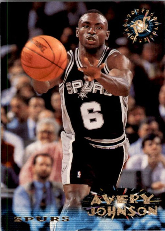 NBA 1995-96 Stadium Club - No. 169 - Avery Johnson