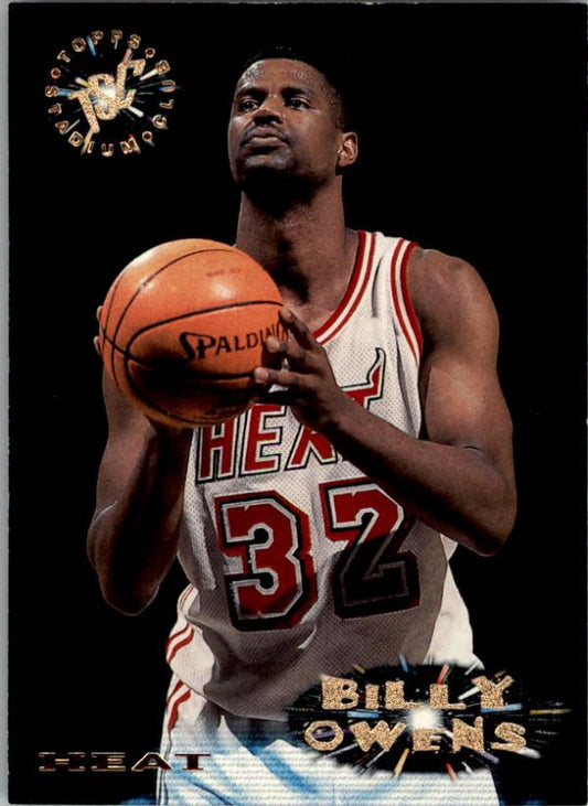 NBA 1995-96 Stadium Club - No 176 - Billy Owens