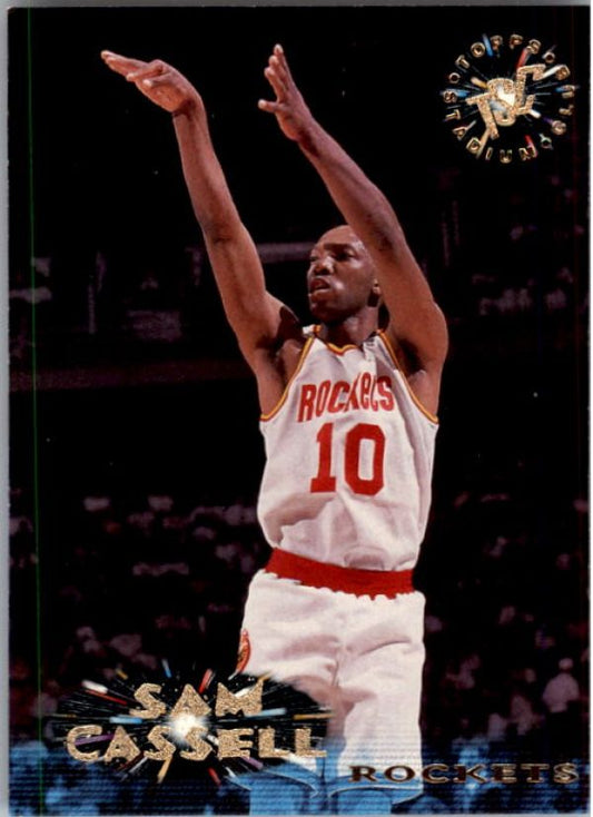 NBA 1995-96 Stadium Club - No 180 - Sam Cassell