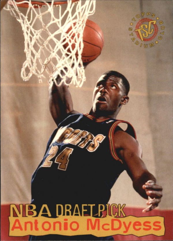 NBA 1995-96 Stadium Club Draft Picks - No 2 - Antonio McDyess