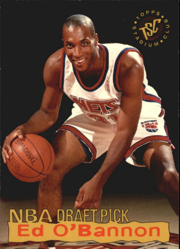 NBA 1995-96 Stadium Club Draft Picks - No 9 - Ed O'Bannon