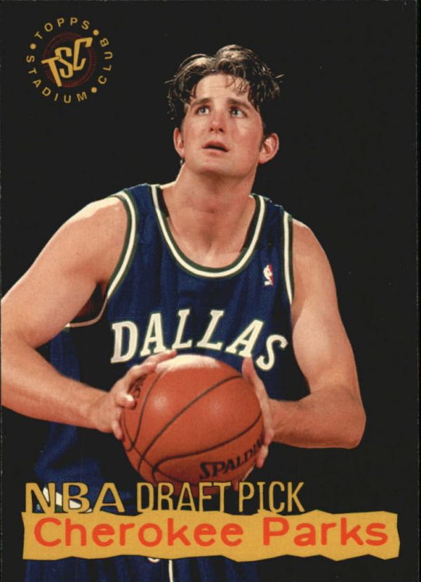 NBA 1995-96 Stadium Club Draft Picks - No 12 - Cherokee Parks