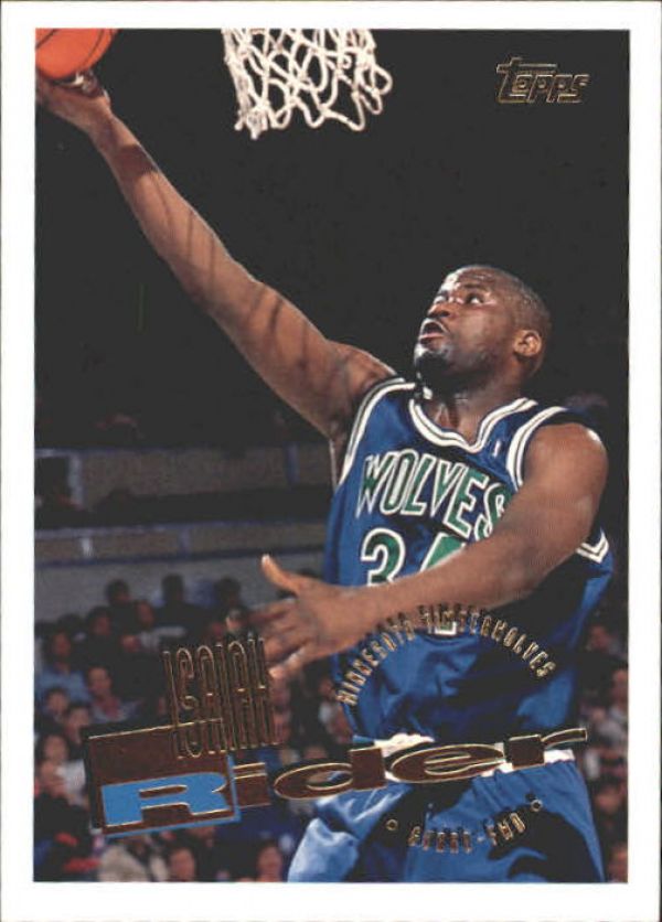 NBA 1995-96 Topps - No 127 - Isaiah Rider