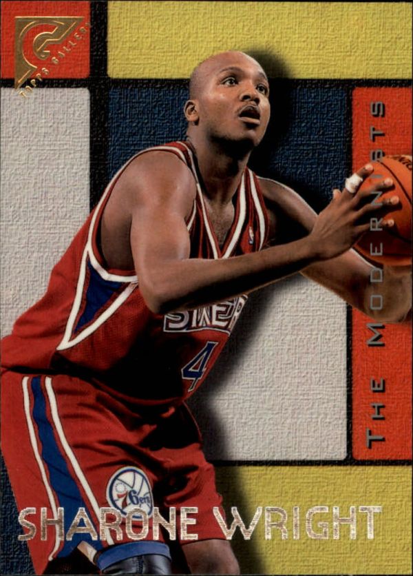 NBA 1995-96 Topps Gallery - No 23 - Sharone Wright