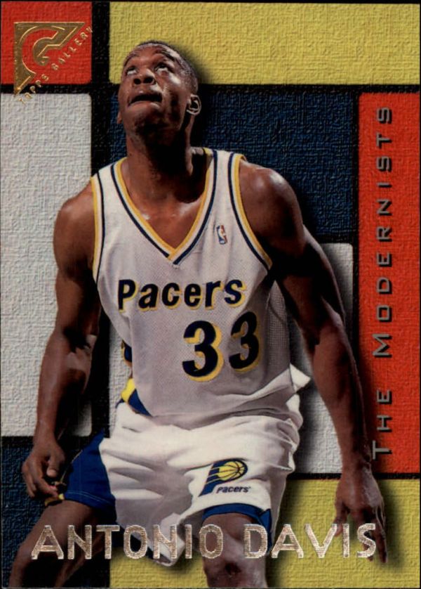 NBA 1995-96 Topps Gallery - No. 27 - Antonio Davis