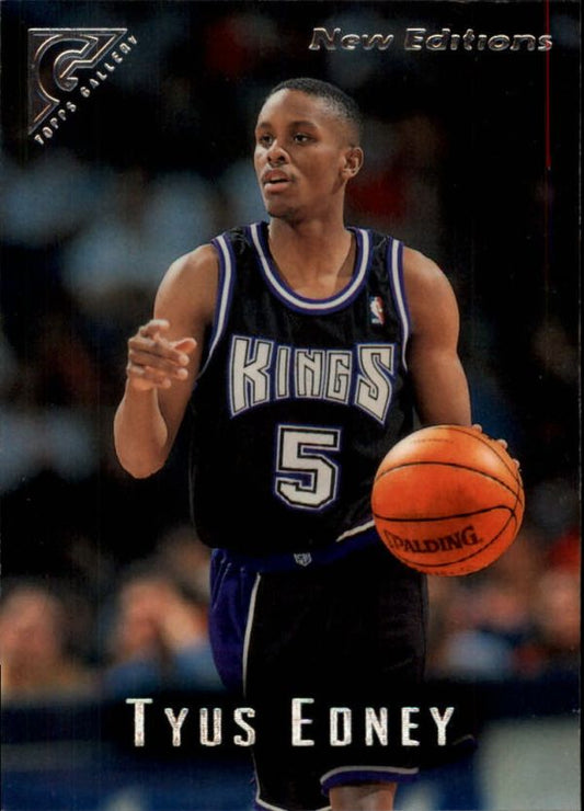 NBA 1995-96 Topps Gallery - No. 38 - Tyus Edney