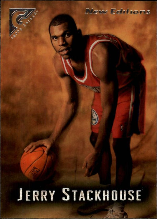 NBA 1995-96 Topps Gallery - No 39 - Jerry Stackhouse