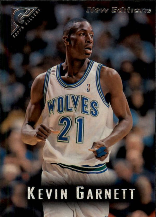 NBA 1995-96 Topps Gallery - No 41 - Kevin Garnett