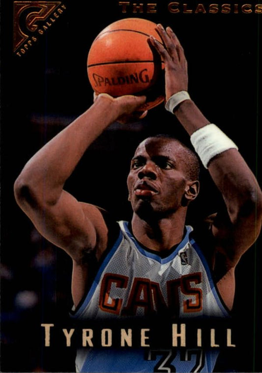 NBA 1995-96 Topps Gallery - No 63 - Tyrone Hill