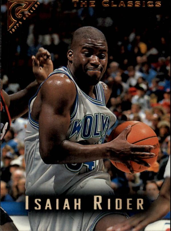 NBA 1995-96 Topps Gallery - No 83 - Isaiah Rider