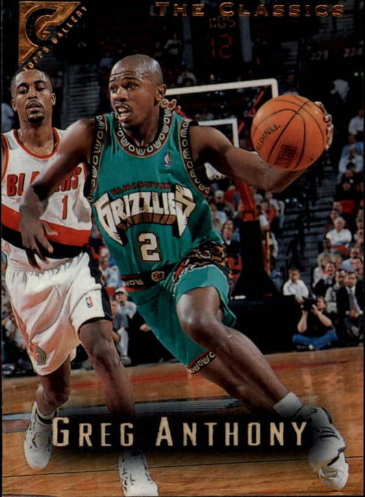 NBA 1995-96 Topps Gallery - No 88 - Greg Anthony