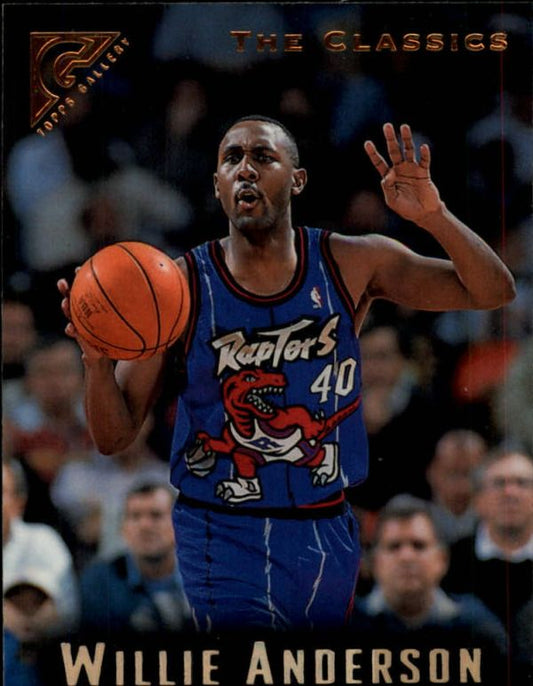 NBA 1995-96 Topps Gallery - No 91 - Willie Anderson