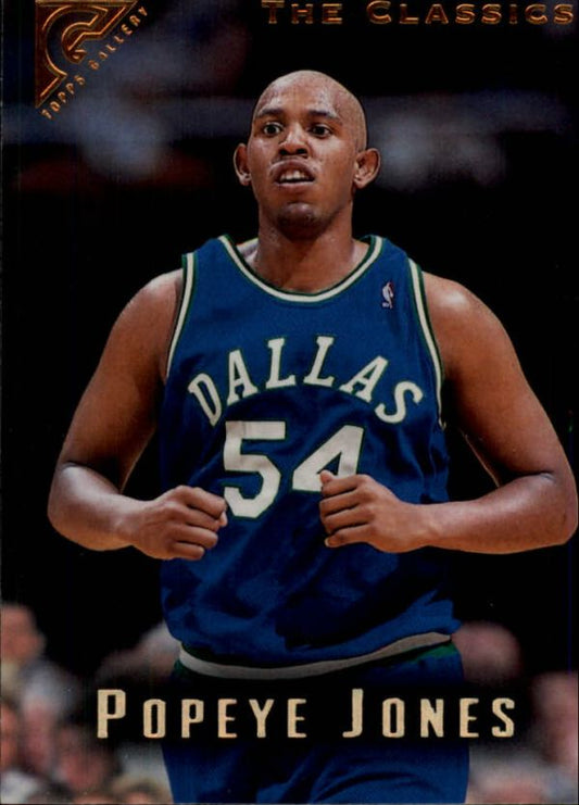 NBA 1995-96 Topps Gallery - No 94 - Popeye Jones