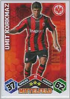 Soccer 2010/11 Topps Match Attax - No 48 - Ümit Korkmaz