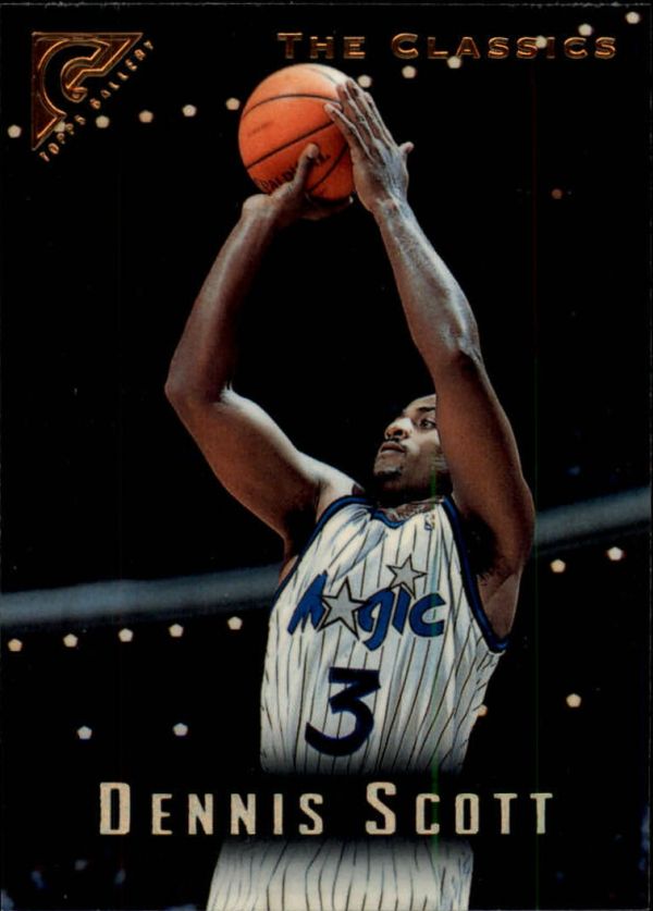 NBA 1995-96 Topps Gallery - No 104 - Dennis Scott