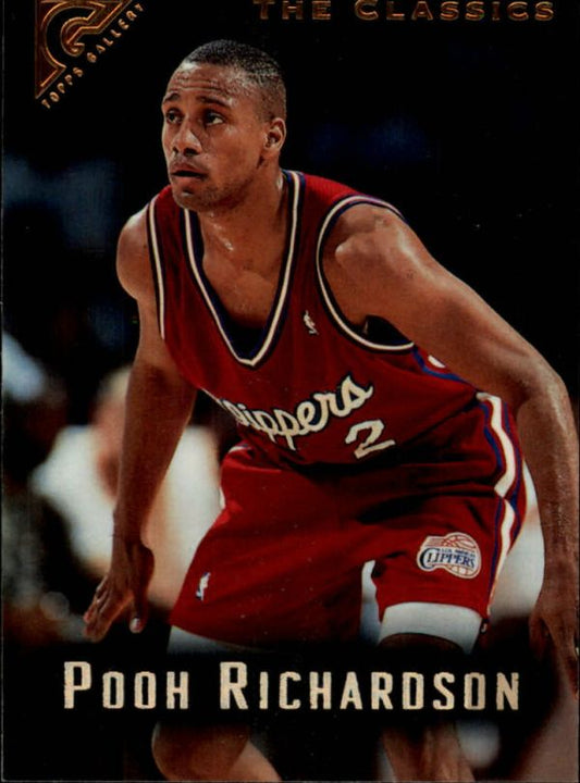 NBA 1995-96 Topps Gallery - No 107 - Pooh Richardson