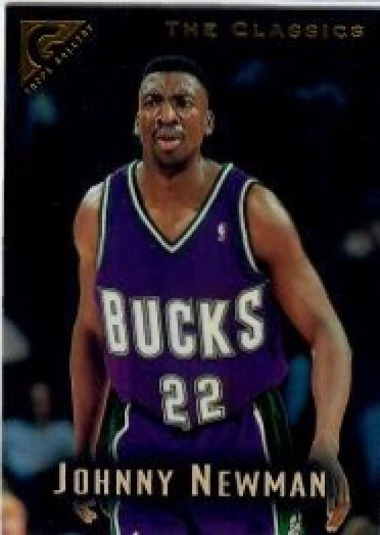 NBA 1995-96 Topps Gallery - No 111 - Johnny Newman