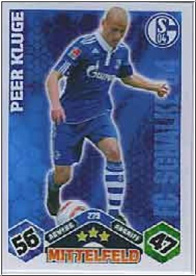 Fussball 2010 / 11 Topps Match Attax - No 279 - Peer Kluge