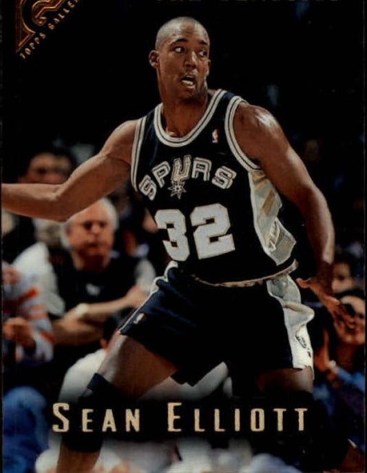 NBA 1995-96 Topps Gallery - No 117 - Sean Elliott