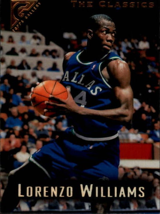 NBA 1995-96 Topps Gallery - No 122 - Lorenzo Williams