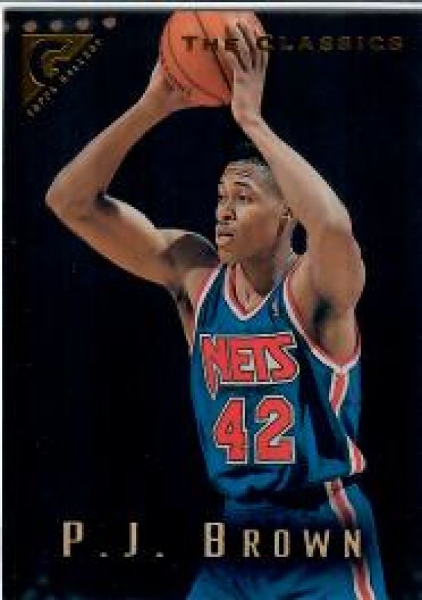 NBA 1995-96 Topps Gallery - No 129 - PJ Brown