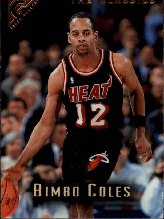 NBA 1995-96 Topps Gallery - No 136 - Bimbo Coles