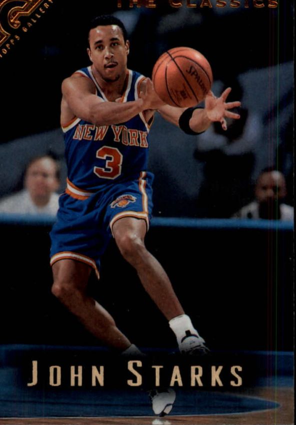 NBA 1995-96 Topps Gallery - No 144 - John Starks