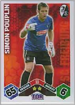 Soccer 2010/11 Topps Match Attax - No 55 - Simon Pouplin