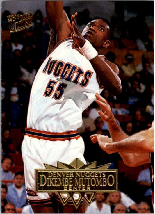 NBA 1995-96 Ultra - No 45 - Dikembe Mutombo