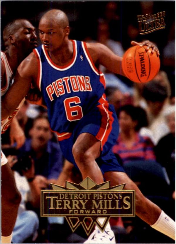 NBA 1995-96 Ultra - No 55 - Terry Mills