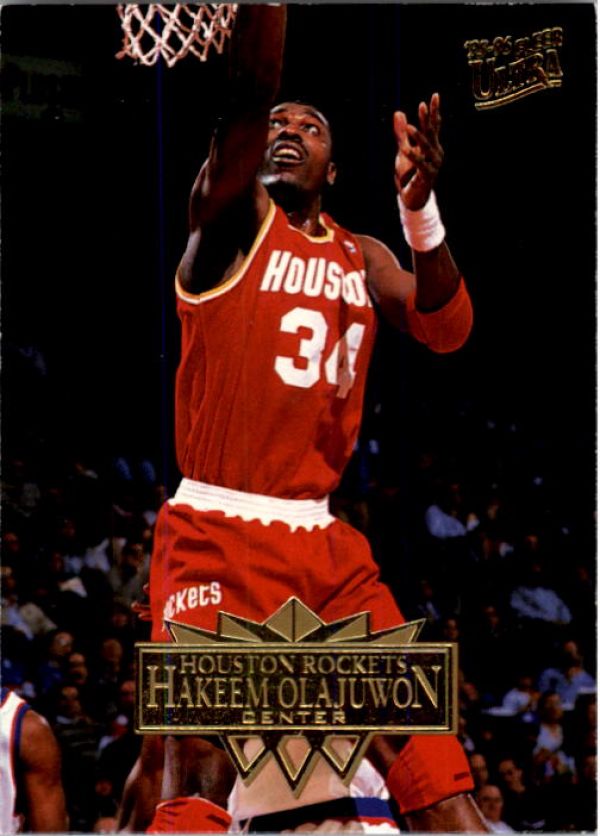 NBA 1995-96 Ultra - No 70 - Hakeem Olajuwon